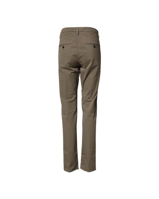 Dondup Gray Chinos for men