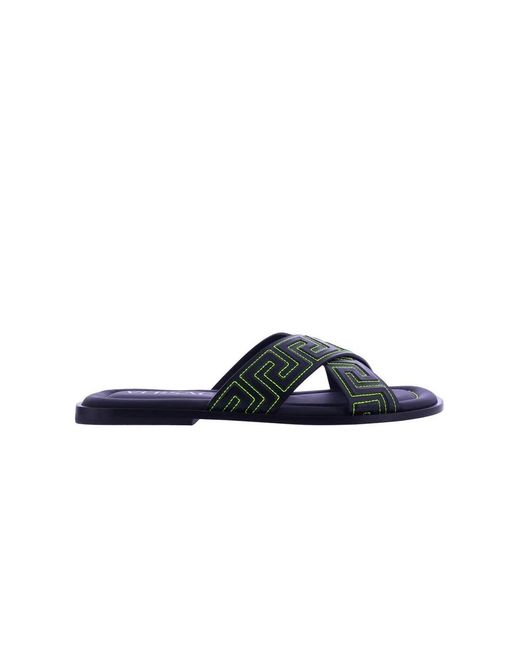 Sliders Versace de hombre de color Blue
