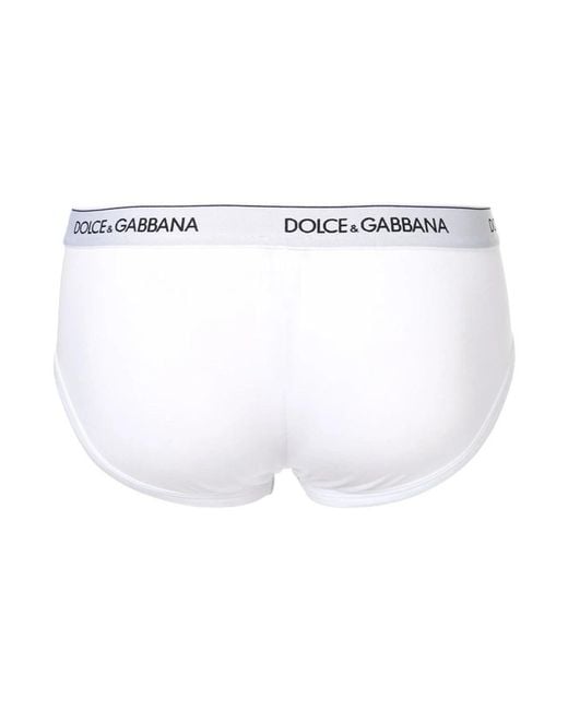 Dolce & Gabbana White Underpants for men