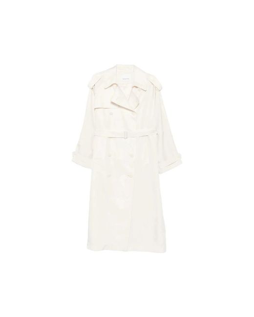 Frankie Shop White Trench Coats