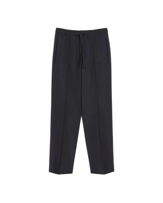 Valentino Garavani Gray Straight Trousers for men