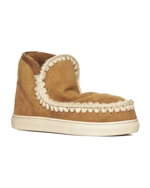 Mou Natural Winter Boots