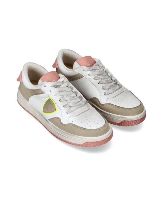 Philippe Model White Sneakers