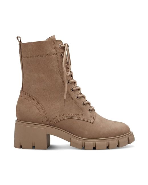 Lace-Up Boots Tamaris de color Brown