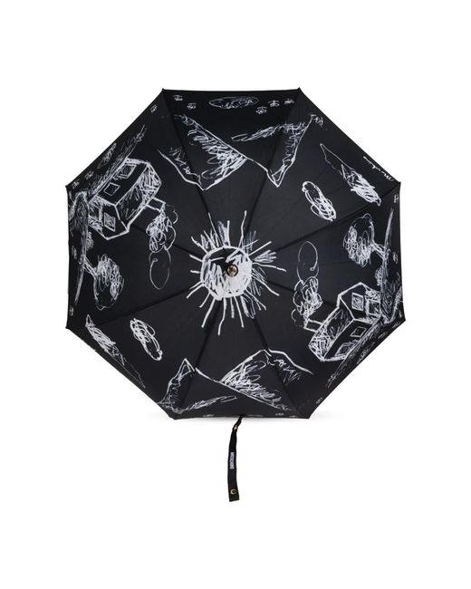 Moschino Black Umbrellas