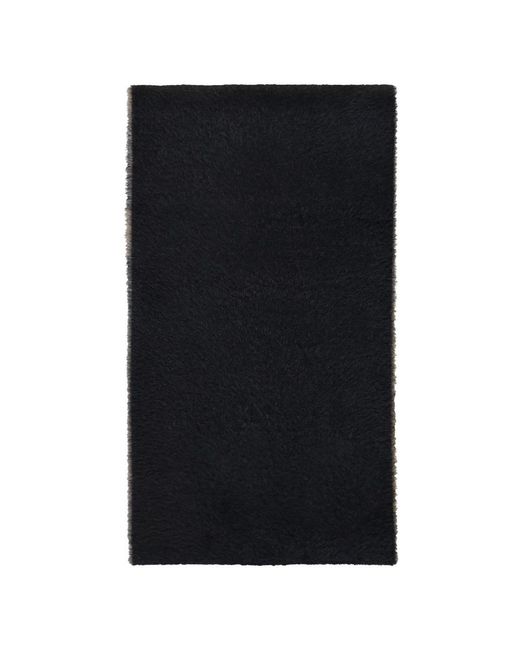Herno Black Winter Scarves for men