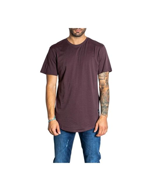 Only & Sons Purple T-Shirts for men