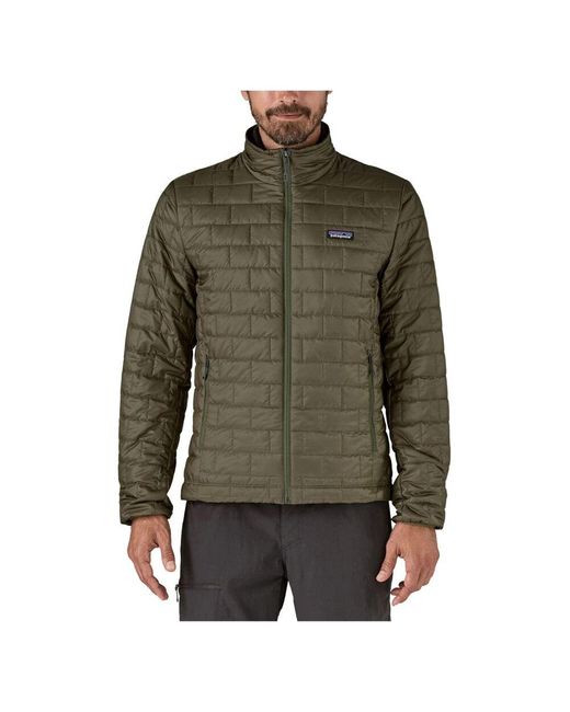 Patagonia Outdoorjacke Isolationsjacke Nano Puff® Jacket in Green für Herren