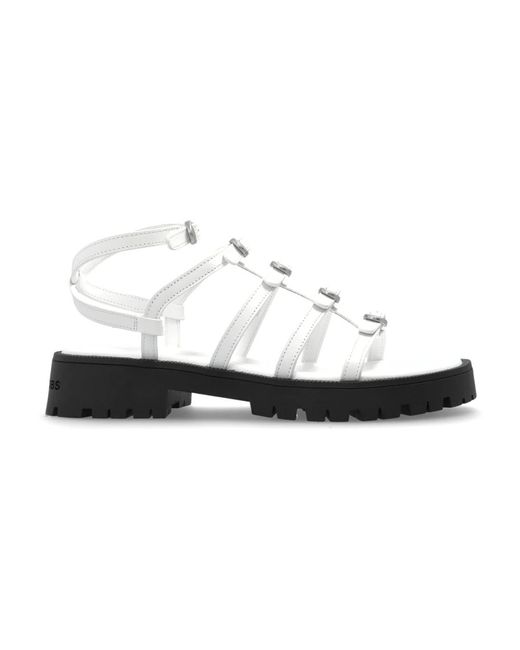 Sandalias The Kiki planas Marc Jacobs de color White