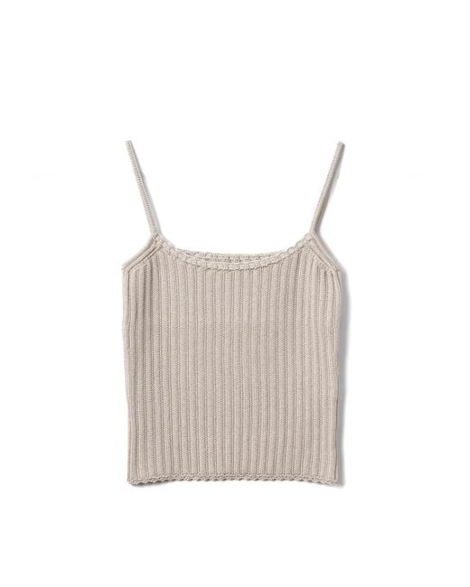 Lanvin Gray Sleeveless Tops