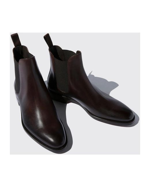 Scarosso Black Enzo Boots for men