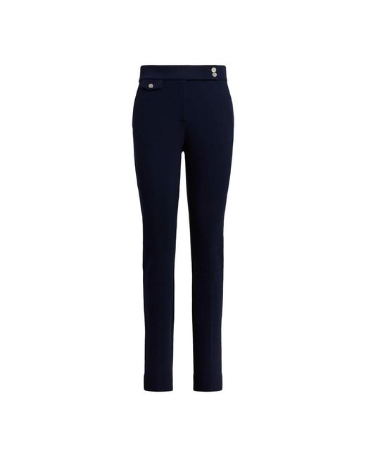 Ralph Lauren Blue Slim-Fit Trousers