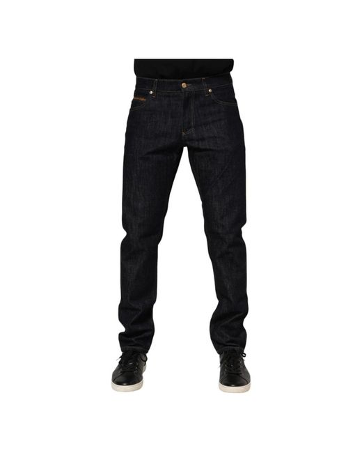 Slim-Fit Jeans Dolce & Gabbana pour homme en coloris Black