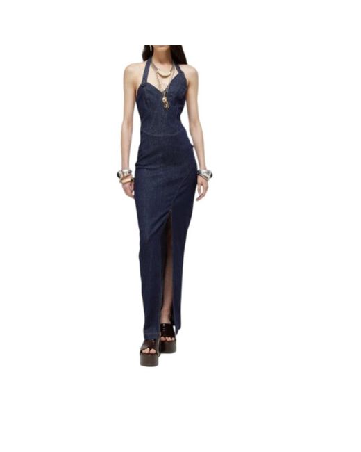 Blugirl Blumarine Blue Maxi Dresses