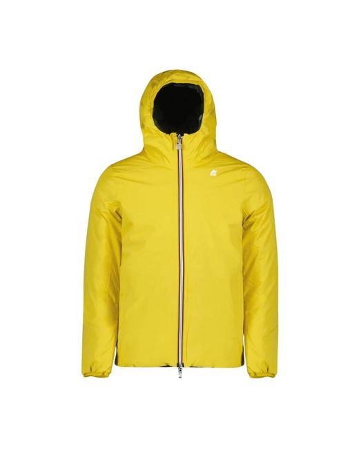 K-Way Yellow Light Jackets for men
