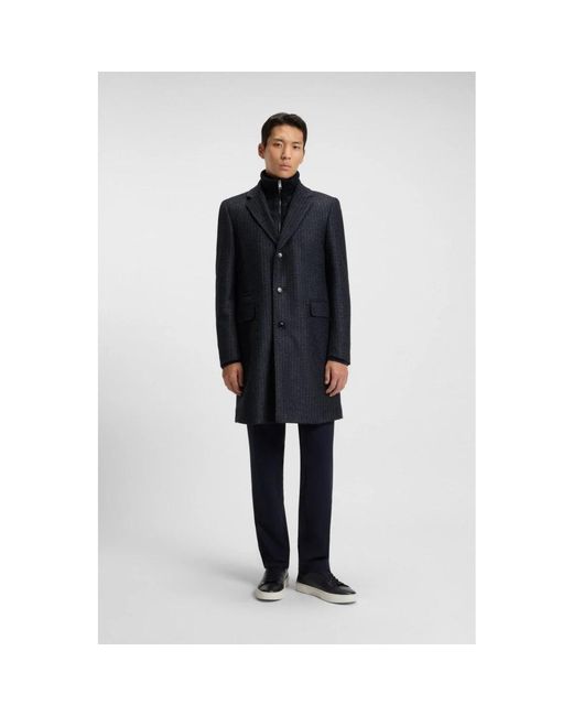 Single-Breasted Coats HUGO de hombre de color Black