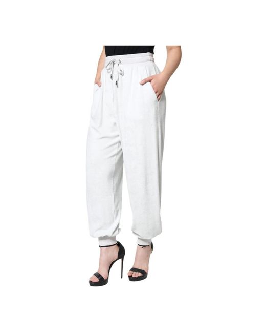 Dolce & Gabbana White Sweatpants