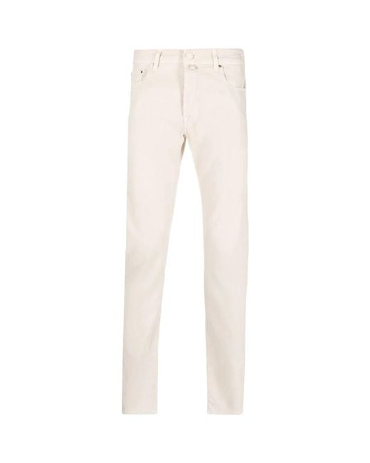Jacob Cohen Natural Skinny Trousers for men