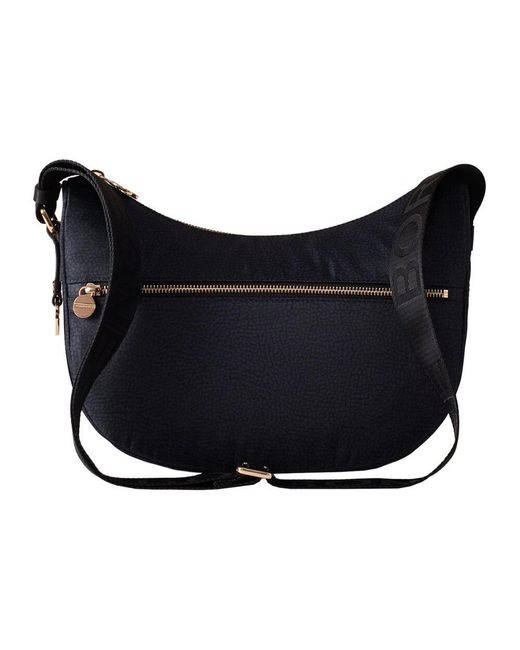 Borbonese Blue Luna Hobo Tasche