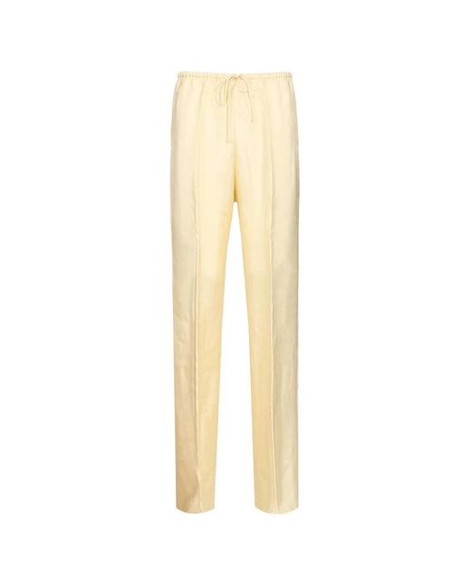 Forte_forte Natural Straight Trousers