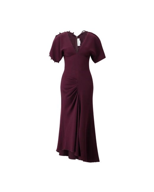 Victoria Beckham Party Dresses in het Purple