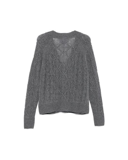 Cardigans Ermanno Scervino de color Gray