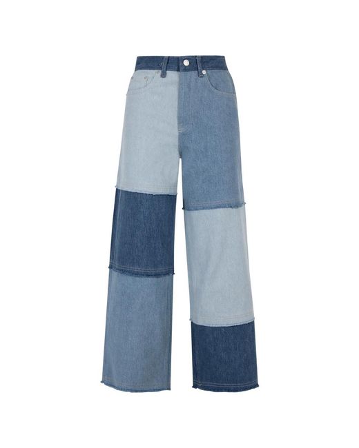 Cropped jeans Rails de color Blue