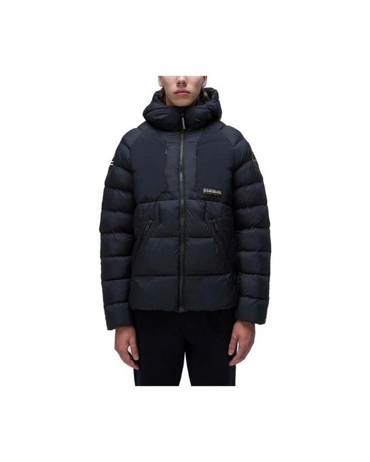 Winter Jackets di Napapijri in Blue da Uomo