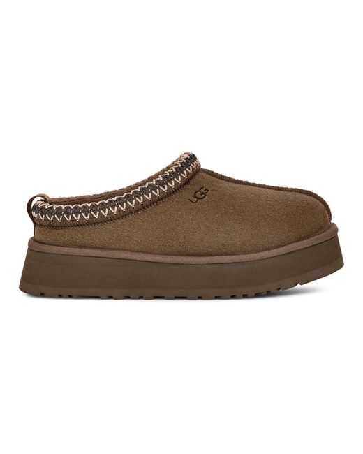 Ugg Brown Tazz Platform Shoe