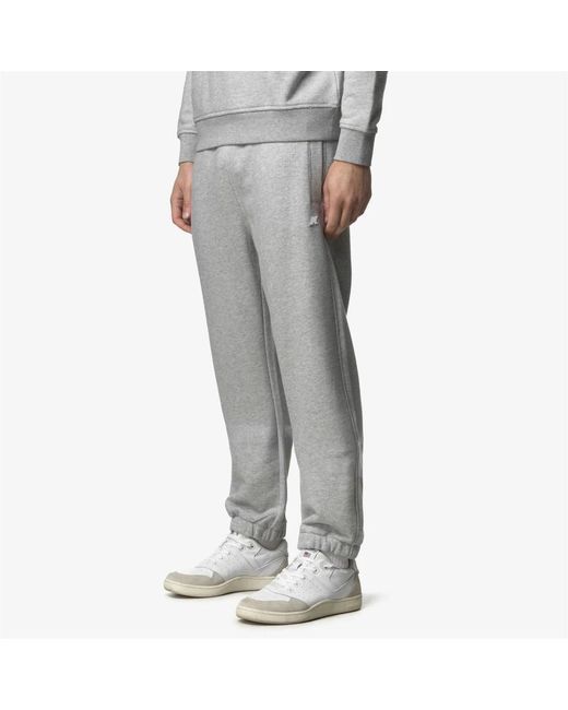 Sweatpants K-Way de hombre de color Gray