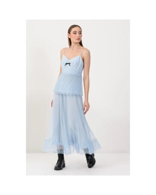Kocca Blue Sleeveless Tops