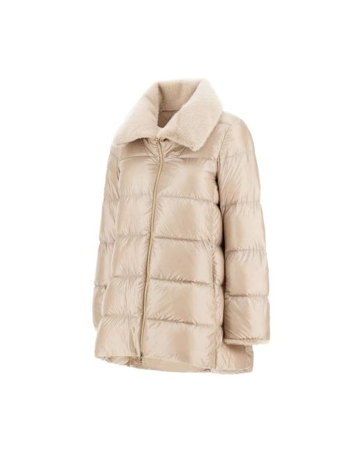 Down Jackets Herno en coloris Natural