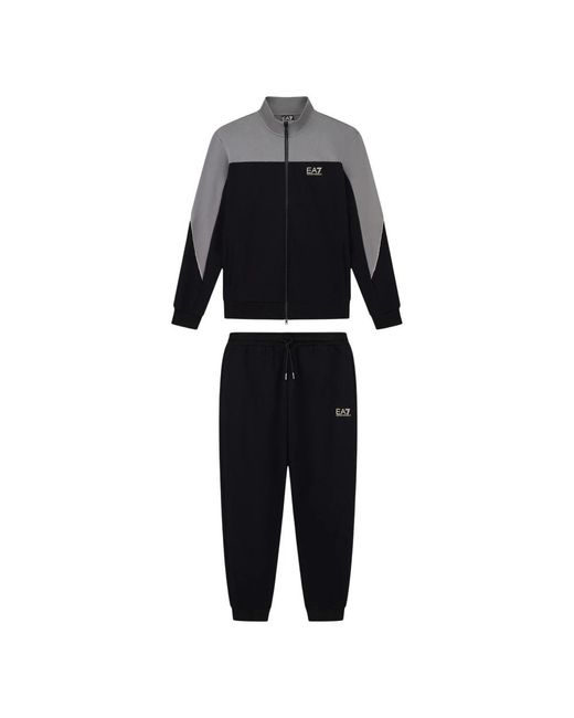 EA7 Trainingspak Set in het Black voor heren