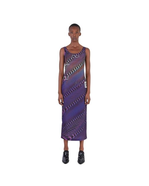Maisie Wilen Purple Midi Dresses