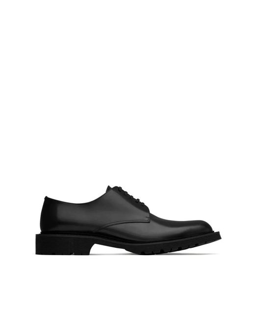 Saint Laurent Black Business Shoes for men