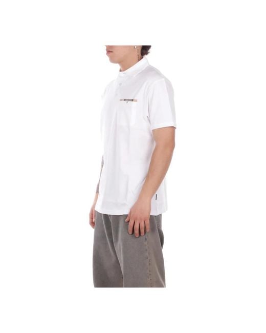 Barbour White Polo Shirts for men
