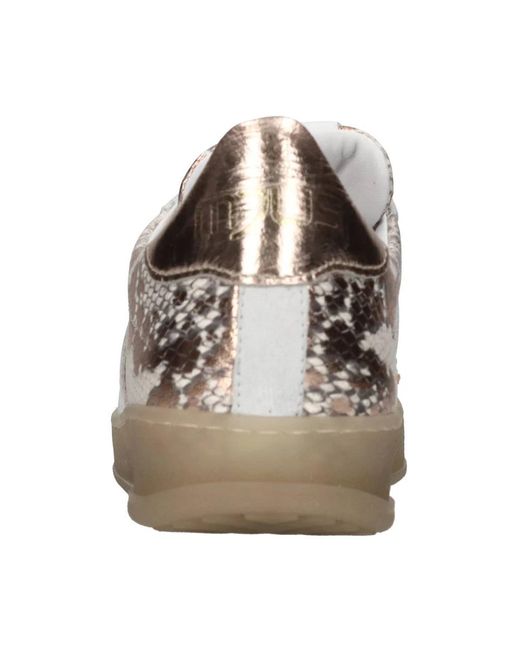 Mjus White T94109 Trainer