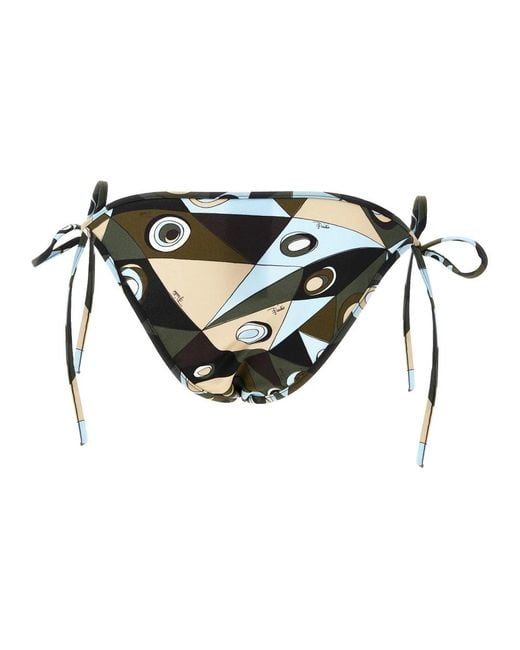 Emilio Pucci Black Bikinis