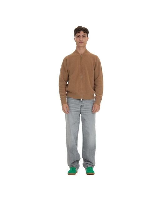 Roberto Collina Brown Cardigans for men