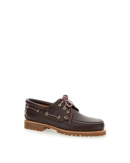Timberland Brown Loafers Leather for men