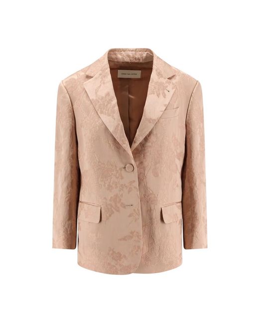 Dries Van Noten Natural Blazers