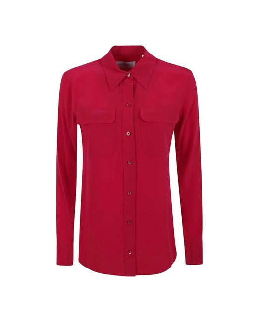 Blouses & shirts > shirts Equipment en coloris Red