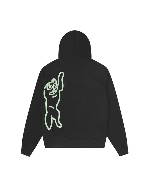 ICECREAM Black Hoodies for men