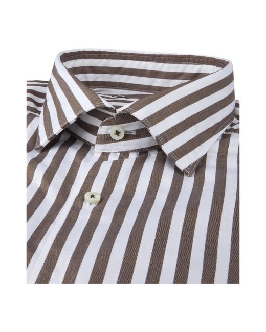 Stenstroms Brown Casual Shirts for men