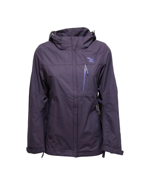 Salewa Purple Peres Kapuzenjacke Mit Futter