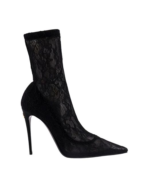 Botines de tobillo Dolce & Gabbana de color Black