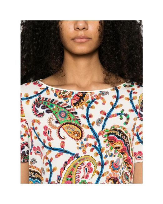 Etro Natural Midi Dresses