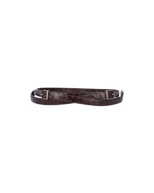 Low Classic Brown Belts