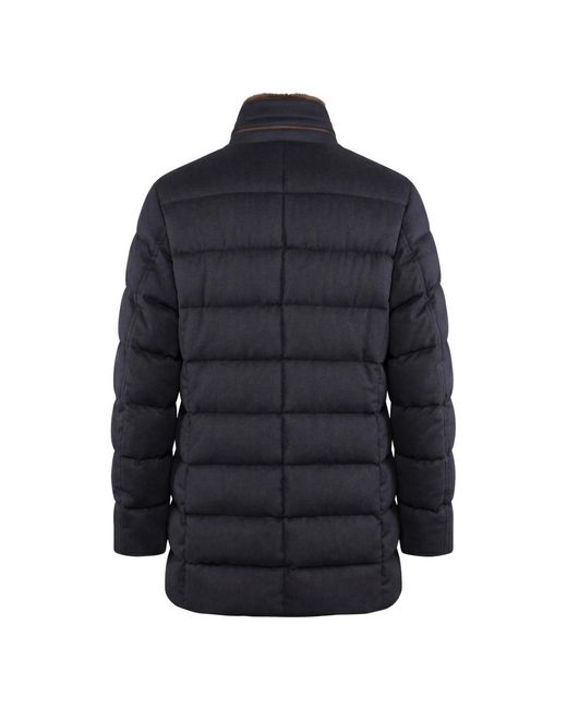Moorer Blue Down Jackets for men