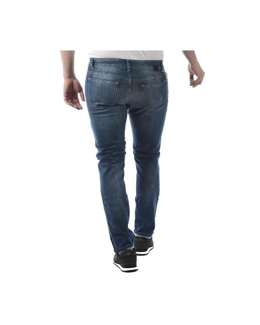 Daniele Alessandrini Blue Slim Fit Jeans for men